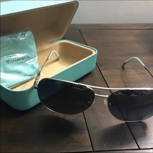 Tiffany polarized aviator sunglasses